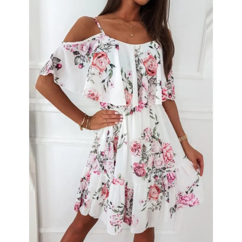 Flora Bloom Dress – Zomerse elegantie in volle bloei